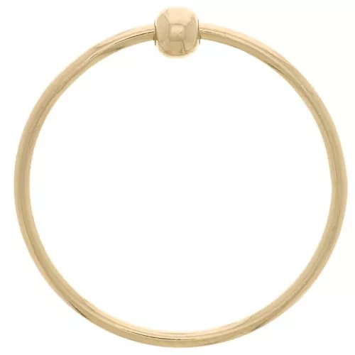 Bague spinner - bague anti stress - Taille 49 - Gold filled (or laminé) x1