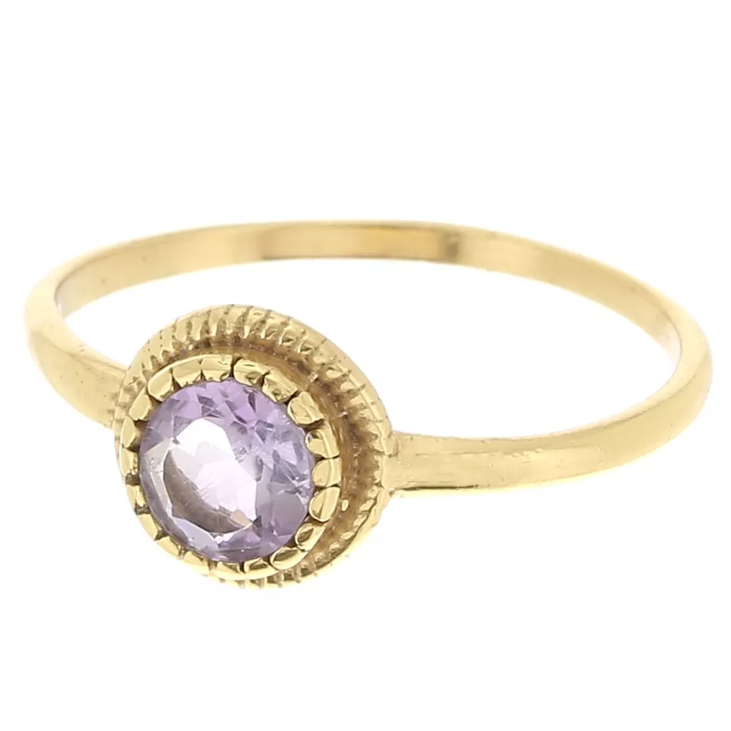 Bague fin 19 Eme Siècle Ancienne Vintage Charming Jewelry Argenté-doré -Medieval Rotin