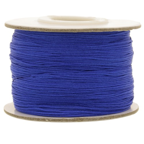 Fil de jade - Fil nylon tressé 0.5 mm - Bleu dur x150m