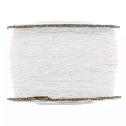 Fil de jade - Fil nylon tressé 0.5 mm - Blanc x150m