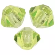 Perles toupies Preciosa - Rondelle Bead 3 mm - Limecicle x30