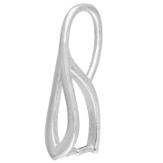 Attache pendentif évidé 21 mm - Argent 925 x1