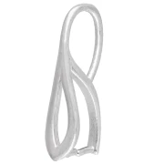 Attache pendentif évidé 21 mm - Argent 925 x1