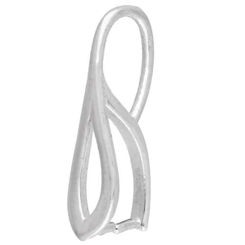 Attache pendentif évidé 21 mm - Argent 925 x1