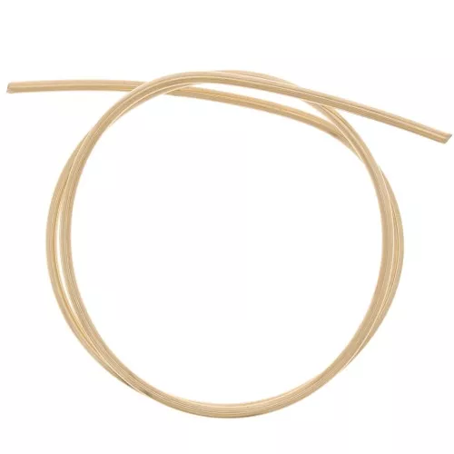 Fil dur rond 2.6 mm - Gold filled (or laminé) x50cm