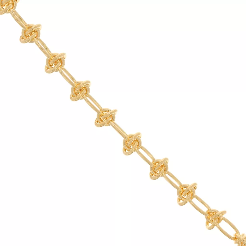 Beebeecraft 1 Boîte De Chaînes à Trombones De 16 M Plaqué Or 5 Carats Avec 18 Fermoirs Mousquetons Et 20 Anneaux Ouverts Pour La Fabrication De Chaînes De Bijoux