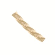 Perle tube incurvé twisté 10x1.5 mm - Gold filled (or laminé)  x1|raw }}