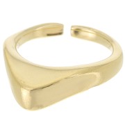 Bague fine design - Taille 47 - Doré à l'or fin x1|raw }}