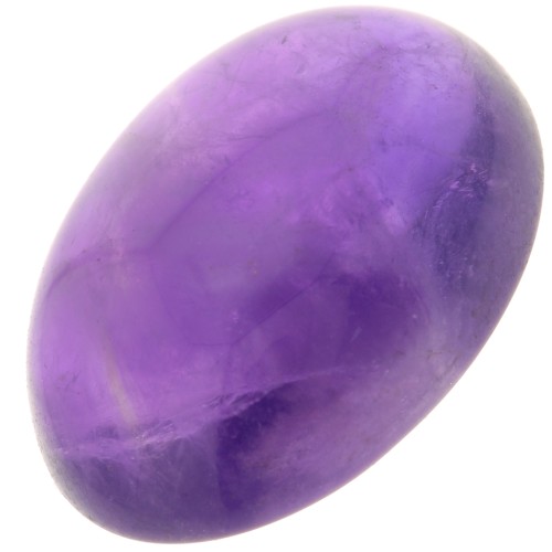 Cabochon ovale 14x10 mm en pierre gemme - Amethyste x1