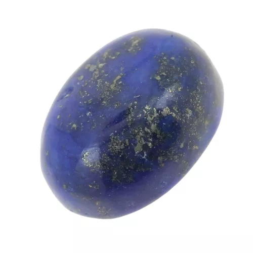 Cabochon ovale 8x6 mm en pierre gemme - Lapis lazuli x1