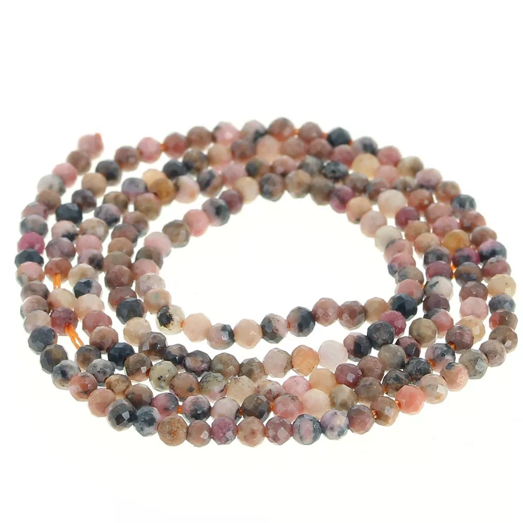 Fournisseur perles facettées en saphir de Birmanie 3mm grade A
