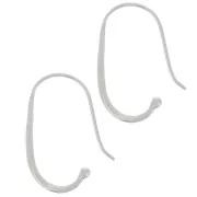 Crochets d'oreilles fil 29 mm - Argent 925 x2