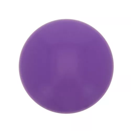 Cabochon rond en résine opaque 10 mm - Violet x1