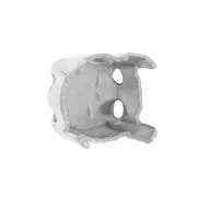 Serti griffe dos fermé pour cabochon 6 mm PureCrystal 1028 - 1088 - 1122 - Rhodié