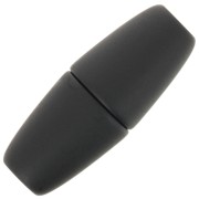 Fermoir aimanté 34 mm pour cordon 6 mm - Noir mat x1|raw }}