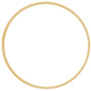 Anneaux de montage et tissage rond 30 mm - Doré x25|raw }}