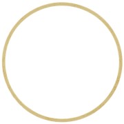 Anneaux de montage et tissage rond 32 mm - Laiton brut x12|raw }}