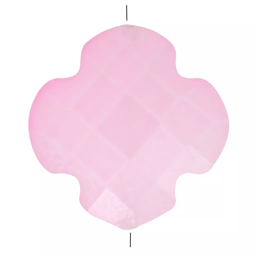 Lot De 100 Perles En Verre Rose Mat - Forme Rectangle, Vintage, Parfaites Pour Bijoux Et Créations