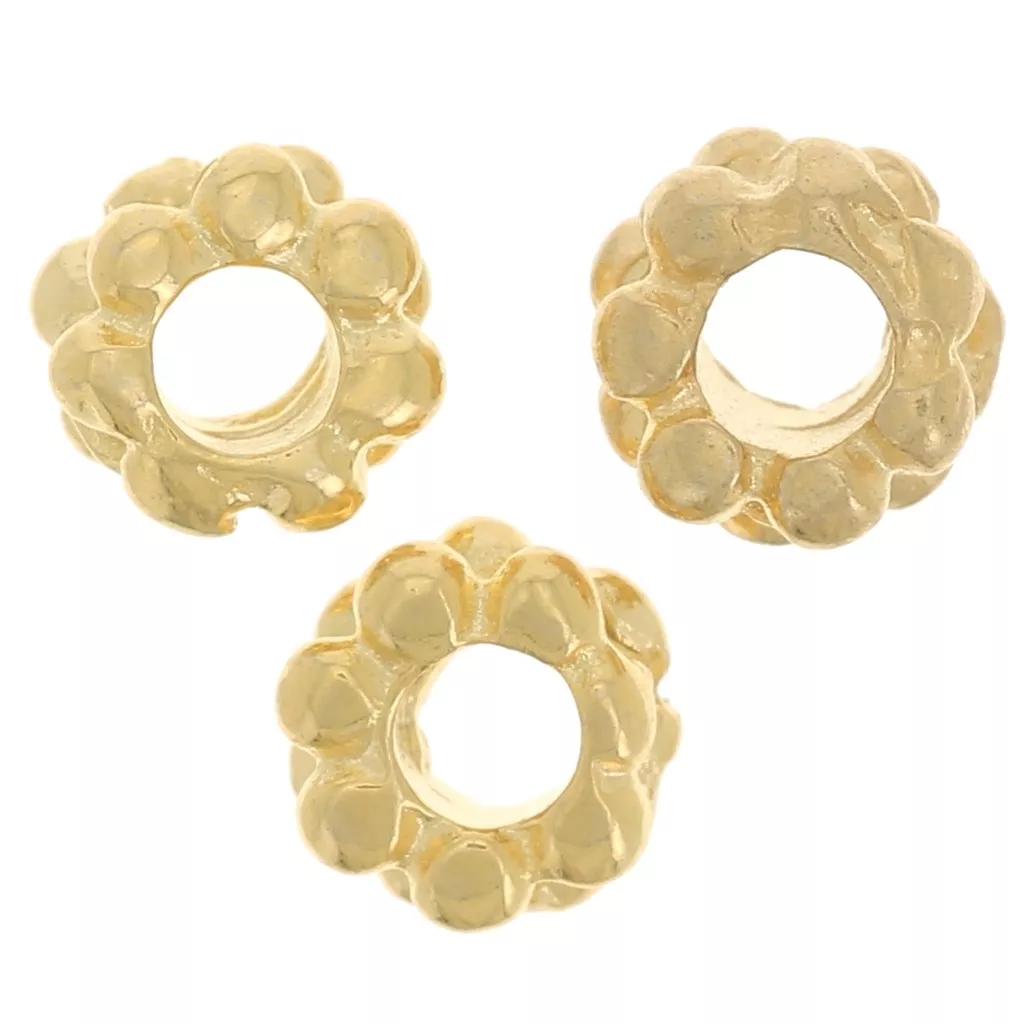 100 Perles Rondelles Briolettes En Zircon Bleu De 4 Mm - Idéales Pour La Création De Bijoux DIY