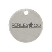 Breloques personnalisées 6 mm avec Logo complexe - Acier inoxydable 304 x100|raw }}