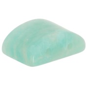 Perle 2 trous  12x8 mm en pierre gemme - Amazonite x1|raw }}