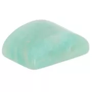 Perle 2 trous  12x8 mm en pierre gemme - Amazonite x1