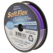 Fil cablé 49 brins 0.48 mm - Soft Flex Medium - Violet x9m|raw }}