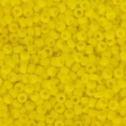 Rocaille Miyuki 11/0 404 - Opaque Yellow x100g