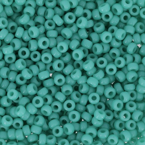 Rocaille Miyuki 11/0 412 - Opaque Turquoise Green x100g
