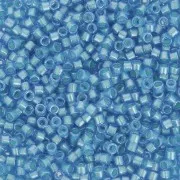 Miyuki Delica 11/0 DB1709 - Mint Pearl Lined Azure x8g