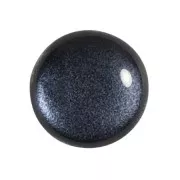Cabochon rond en verre par Puca® 18 mm - Ice Slushy Licorice x1