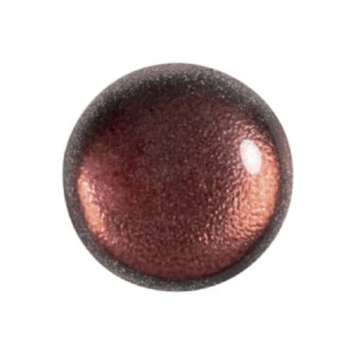 Cabochon rond en verre par Puca® 18 mm - Ice Slushy Cola x1