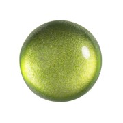Cabochon rond en verre par Puca® 18 mm - Ice Slushy Lime x1