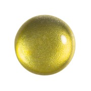 Cabochon rond en verre par Puca® 18 mm - Ice Slushy Pineapple x1|raw }}