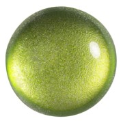 Cabochon rond en verre par Puca® 25 mm - Ice Slushy Lime x1