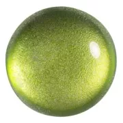 Cabochon rond en verre par Puca® 25 mm - Ice Slushy Lime x1