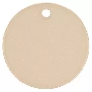 Sequin rond 13 mm à graver - épaisseur 0.8 mm - Gold filled mat (Or laminé) x1