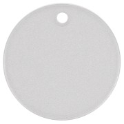 Sequin rond 13 mm - médaille à graver - épaisseur 0.8 mm - Argent 925 mat x1|raw }}