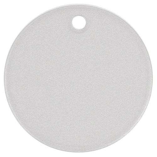 Sequin rond 13 mm - médaille à graver - épaisseur 0.8 mm - Argent 925 mat x1