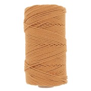Bobine de cordon en coton pour macramé 2 mm - Moutarde x100m|raw }}
