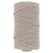Bobine de cordon en coton pour macramé 2 mm - Lin x100m|raw }}