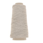 Bobine de fil de lin 5 brins 2 mm - Naturel x200gr|raw }}