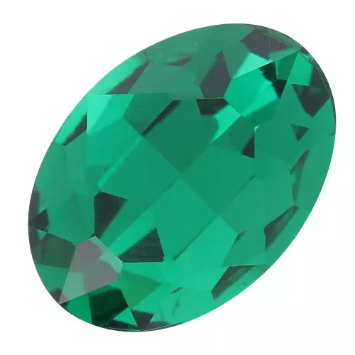 Cabochon ovale Aurora A4120 14x10 mm - Emerald x1