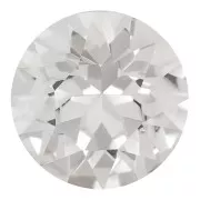 Cabochon rond Aurora A1088 6 mm - Crystal x1