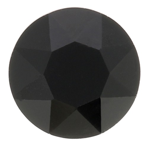 Cabochon rond Aurora A1088 6 mm - Jet x1