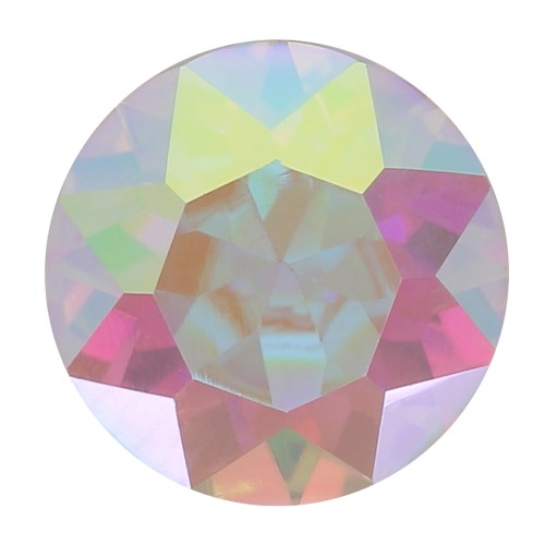 Cabochon rond Aurora A1088 6 mm - Crystal AB x1