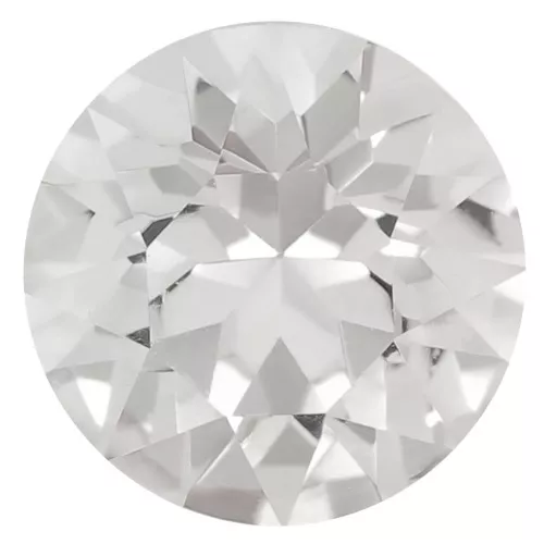 Cabochon rond Aurora A1088 8 mm - Crystal x1