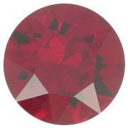Cabochon rond Aurora A1088 8 mm - Ruby x1|raw }}