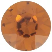 Cabochon rond Aurora A1088 8 mm - Topaz x1