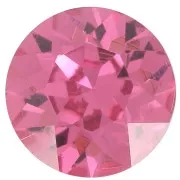 Cabochon rond Aurora A1088 8 mm - Rose x1